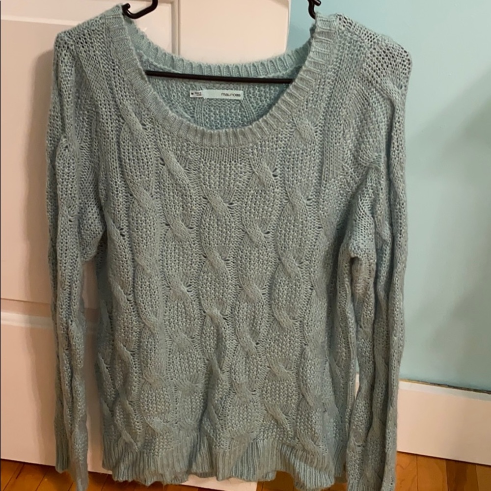 Maurices sage sweater